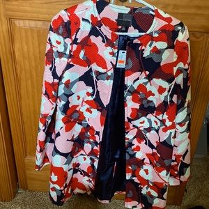 The limited floral jacket. New with tags